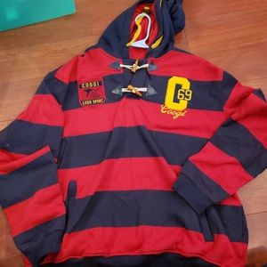 Men's Coogi sweatsuit Hoodie 3XL top XL pants